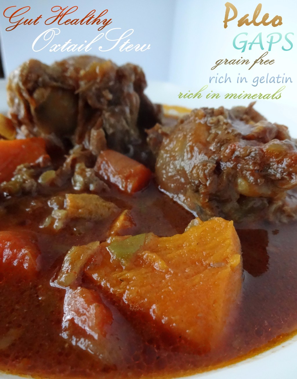 Gut Healthy Oxtail Stew – Slow Cooked – Paleo – GAPS