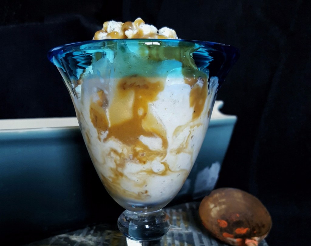 Vanilla Caramel Pecan Ice Cream – Vegan & Paleo – Refined Sugar Free